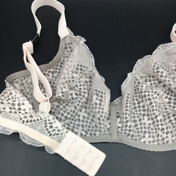 36C M Victoria's Secret Scoop Bra V-String Set - Picture 5 of 8
